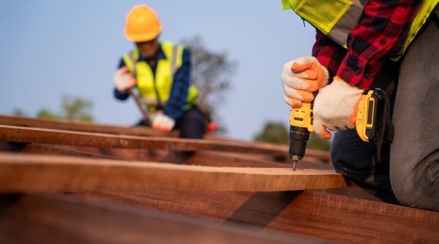 Expert tile roof repair services in Smithton, IL